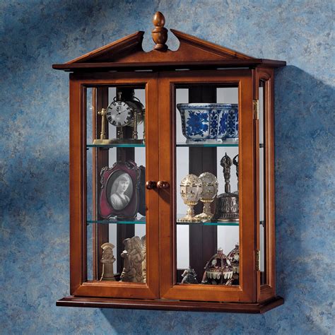 metal curio box|modern wall mounted curio cabinet.